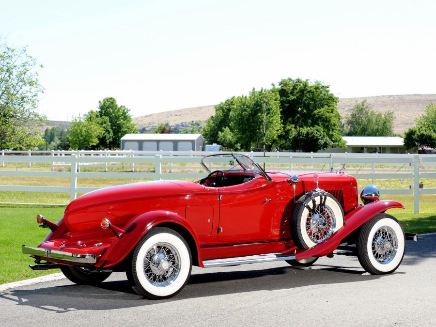  Auburn 8-98 Boattail Speedster 1931 года  (фото 6 из 37)